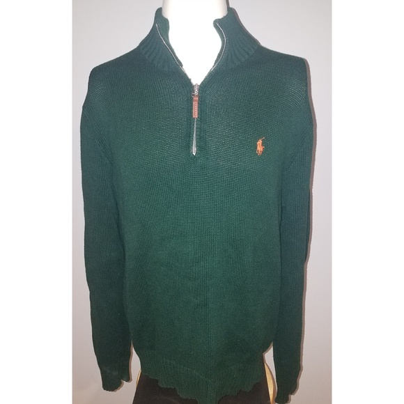 Polo Ralph Lauren Other - Polo Ralph Lauren 1/4 Zip Pima Cotton Sweater (L)